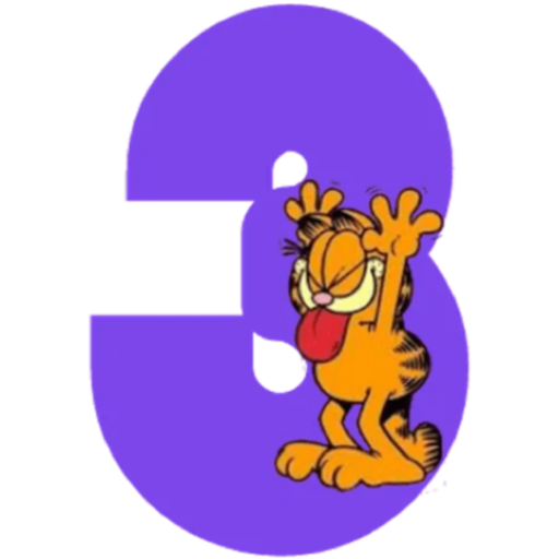 GARFILD NÚMEROS 4