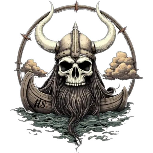Skull Longship
