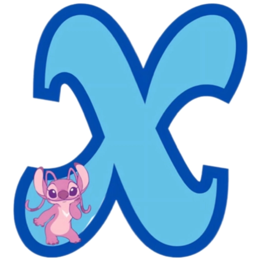 ALFABETO LILO Y STITCH 18