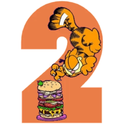 GARFILD NÚMEROS 5