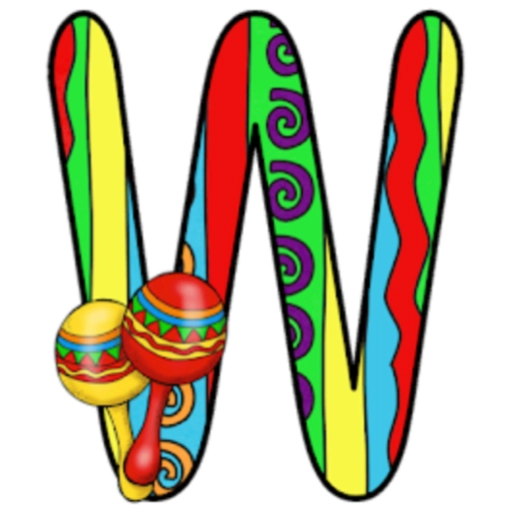 ALFABETO MEXICANO MARACAS 18