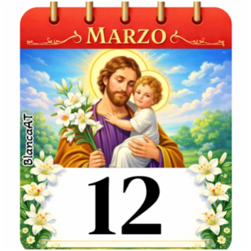 CALENDARIO MARZO SAN JOSÉ 17