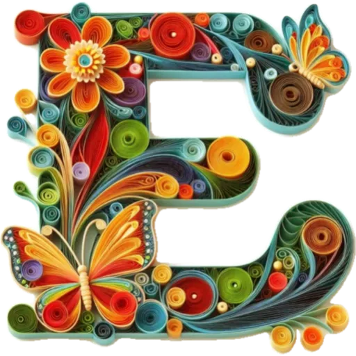 ALFABETO FILIGRANA  🌸🌼💐 2