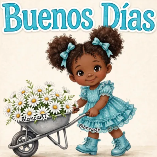 BUENOS DÍAS MUÑEQUITAS 👧🎀🌺 17