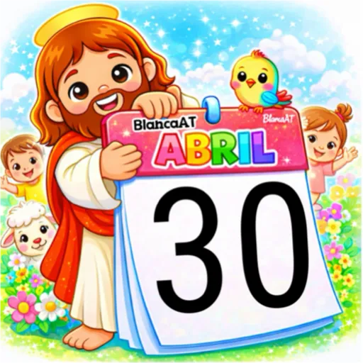 CALENDARIO ABRIL JESÚS 23