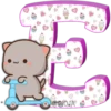 ABC..MOCHI PEACH CAT 5