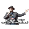 A huevo! Quien
es tu macho culera?