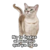 No te hagas
al pendejo
que ya lo se