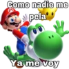 Como nadie me
pela
Ya me voy
