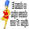 El mundo es
maton cuando
usas Tu magla