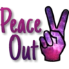 Peace
Out