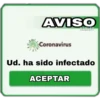AVISO
HARLEY
Coronavirus
Ud. ha sido infectado
ACEPTAR