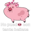 No puedo con
tanta belleza