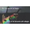 No sé tocar el bajo...
@No love
pero sí te tocaría ahí abajo.