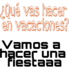 ¿Qué vas hacer en vacaciones? 14