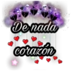 De nada corazón