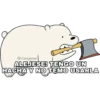 ALEJESE! TENGO UN HACHAY NO TEMO USARLA