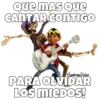 Que mAS Que
CANTARCONTIGO
ZAmbranaSticker
PARA OLVIDAR
LOS MIEDOS!