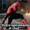 *Entra epicamente al chat*