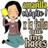 amarilla
chiqits!
x la falta
que
me
haces
