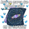 Aquí me marca que
debo de estar
ZambranoSticker
71°
en tu corazón
