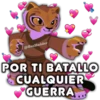 @BosHadder
POR TI BATALLO
CUALQUIER
GUERRA