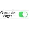 Ganas de
coger