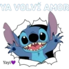 YA VOLVÍ AMOR
Yayi