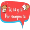 Tú, tú y tú
Por siempre tú