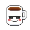 Pixelated coffee cup 9