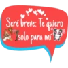 Seré breve: Te quiero
solo para mí
898