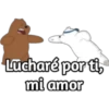Lucharé por ti,
mi amor