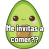 Me invitas a
comer??
