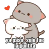 ya pasó, solo fue
la puntita