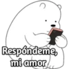 Respóndeme,
mi amor