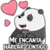 yeisi
ME ENCANTA
HABLAR CONTIGO