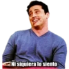 Ni siquiera lo siento