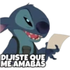 DIJISTE QUE
ME AMABAS
