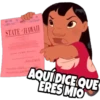 STATE HAWALL
AQUÍDICE QUE
ERES MIO