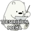 TEESCRIBIUN
POEMA