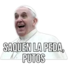 SAQUEN LA PEDA,
PUTOS