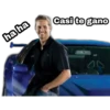 ha ha
Casi te gano