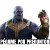 PÉGAME POR PREGUNTÓN