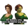 De día soy una, pero de noche soy otra