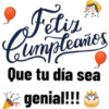 Felis
Cumpleaños
Que tu día sea
genial!!! *