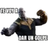 TE VOY A
DAR UN GOLPE