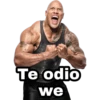 Te odio
we