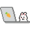 Conejo pixelado 5