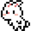 Conejo pixelado 9