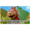 Desde aquí veo como se la kchan a tu vieja, mongol